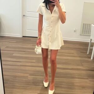 Zara mini shirt dress